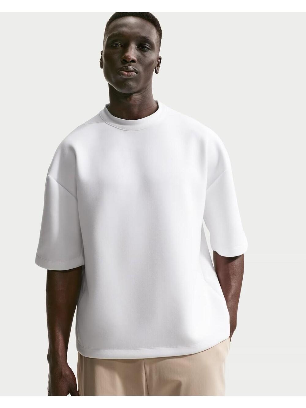 Nike 24.7 ImpossiblySoft Men's Dri-FIT Short-Sleeve Top Mens XL White